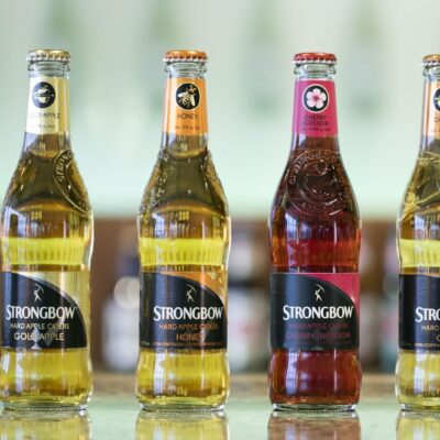 bia trái cây strongbow
